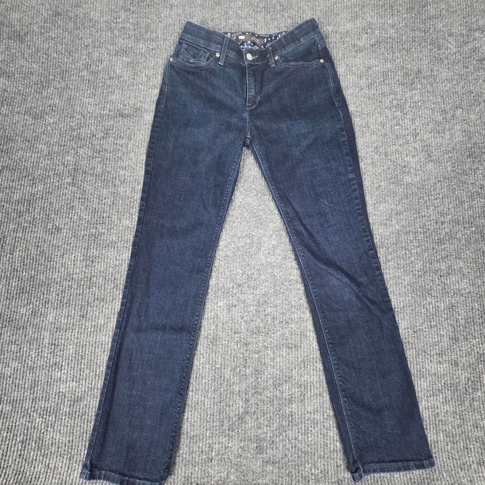 Levi Strauss 525‎ Perfect Waist Straight Leg Dark Wash Jeans Women's W29 L32